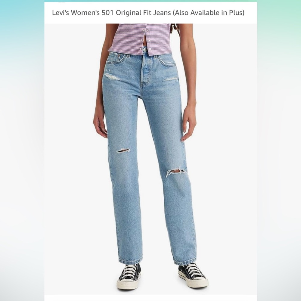 Levi 501 ladies jeans